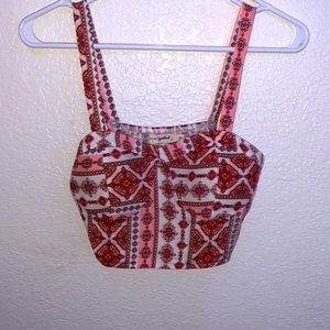 MULTICOLORED CROP TOP